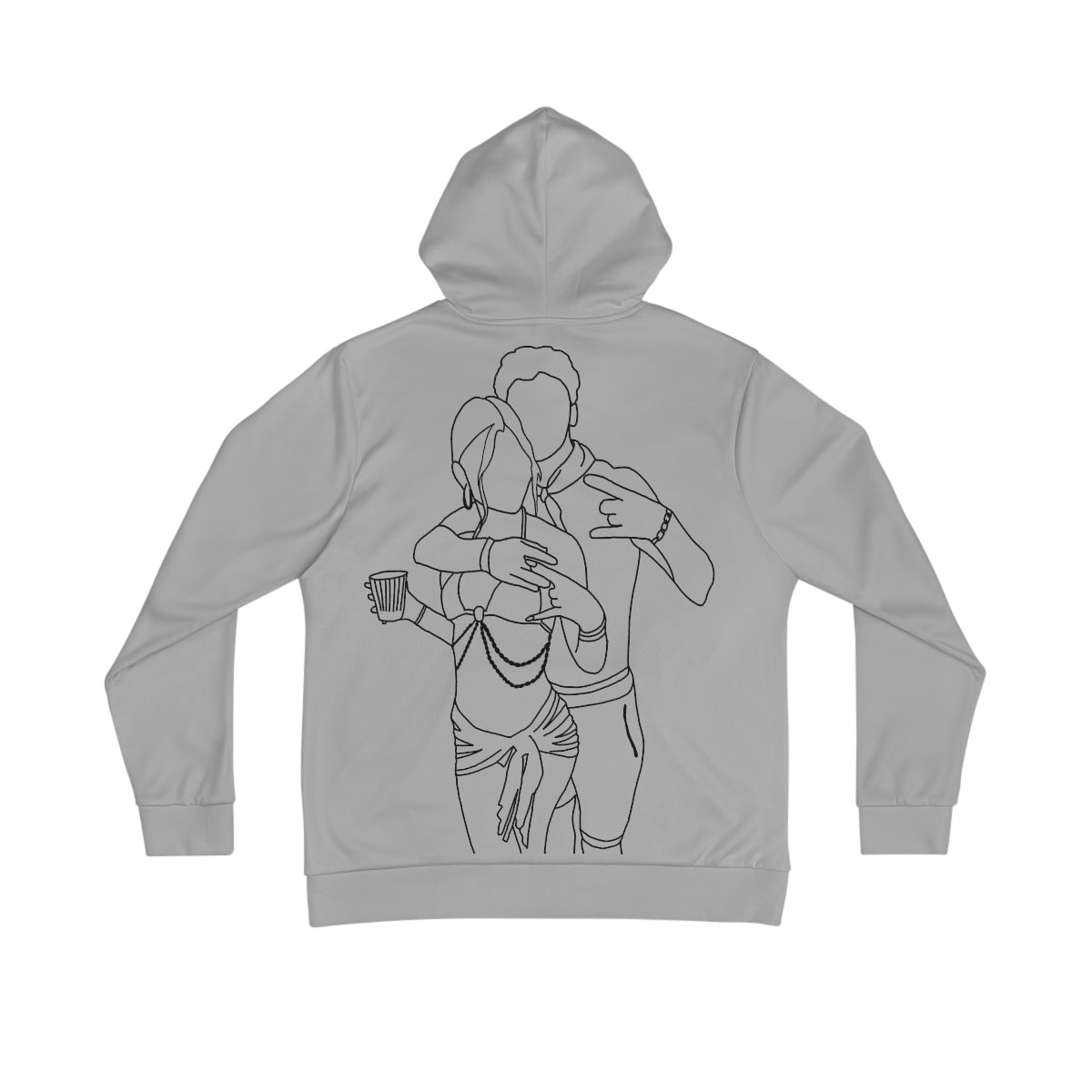 CUSTOM COUPLES HOODIE